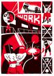 Attention,work! Exhibition at KomiksFEST!